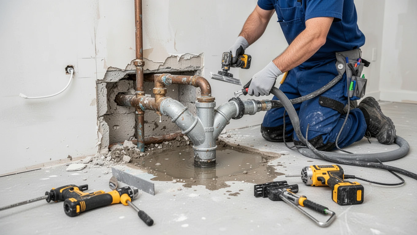 Burst Pipe Cleanup